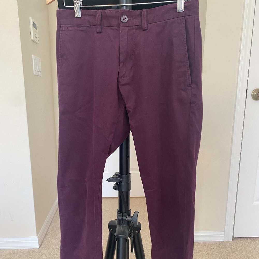 Purple Mens Dress Pants - 29 x 30 - Old Navy